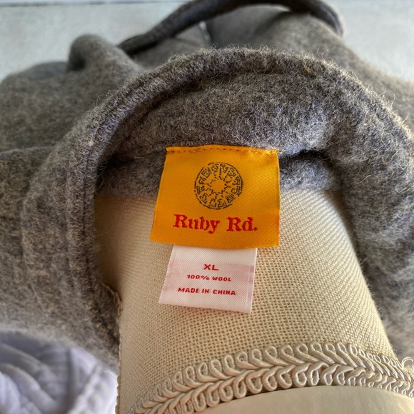 Ruby Rd. Wool Cape Coat - Picture 12 of 13